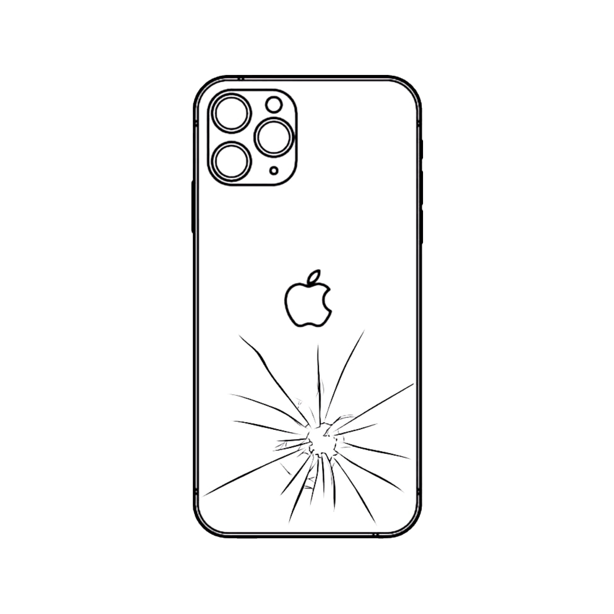 Reparar cristal trasero iPhone 11